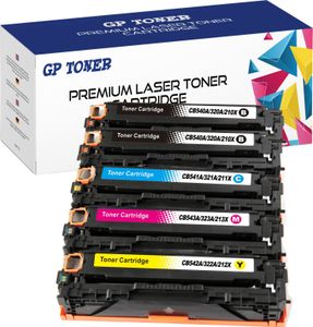 5x XXL TONER pro HP Color LaserJet  CP1215 CP1515N CP1518NI CM1312 CP1525N CM1415FN CM1410 M251N M276N