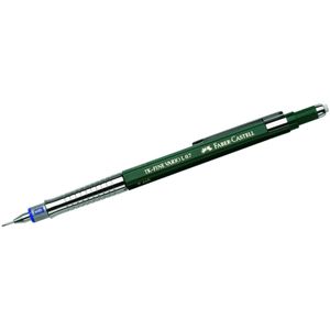 Faber-Castell 135700 - Druckbleistift TK-FINE VARIO L, Minenstärke: 0,7 mm, Schaftfarbe: grün