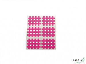 Gatapex Akupunkturpflaster pink (120 Gittertapes, 2,8 cm x 3,6 cm)