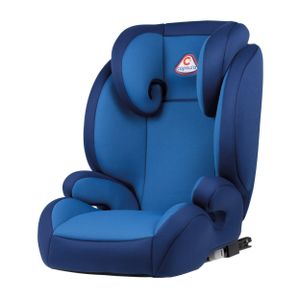 capsula® Sitzerhöhung und Kinderautositz 2in1, Gruppe 2 + 3, Isofix 15-36 kg, 4-12 Jahre, blau