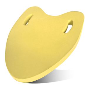 Multifunktionales dreieckiges Schwimm-Kickboard für Erwachsene, gelb