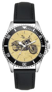 KIESENBERG Herrenuhr Armbanduhr Fat Boy Motorrad Geschenk Fan Artikel Zubehör Fanartikel Analog Quartz Uhr L-20177