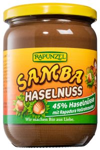 Rapunzel Samba Haselnuss, Schokoaufstrich 500g