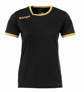 Kempa CURVE TRIKOT WOMEN schwarz/gold XXL