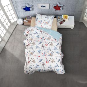 Nordqueen Baby&Kinder bettwäsche 100% Baumwolle Bettbezug aus Atmungsaktive, Weiche und Angenehme Schlafkomfort- .