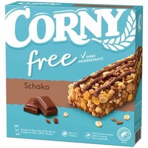 Corny Müsliriegel FREE Schoko, 6x20g