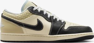 Nike Air Jordan 1 Low "Coconut Milk Black Muslin" Beżowy/Czarny, Rozmiar: 36,5