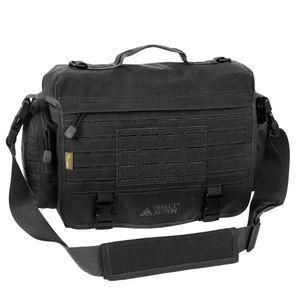 Direct Action Messenger Bag Laptop Tasche mit Lasercut MOLLE Schwarz