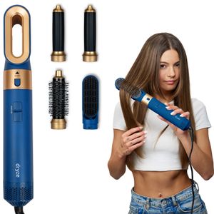 Dryze Airstyler Vinca Blue Edition – Lockenstab – Haartrockner – Haartrocknerbürste und Glätteisen in 1