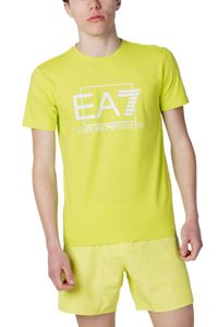 EA7 T-shirt Herren Baumwolle Grün GR77265 - Größe: XXL