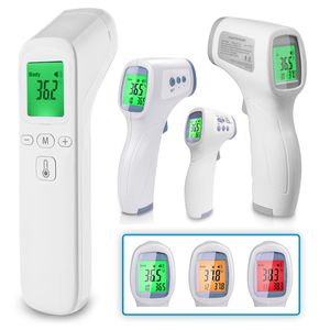 Fieber Thermometer Infrarot Stirnthermometer Kontaktlos Stirn Ohr Oberflächen, Thermometer:Thermometer M01 Blau