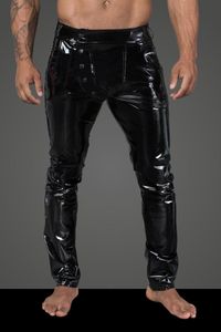 Noir Handmade Men - Lange Hose aus elastischem PVC H060 - M