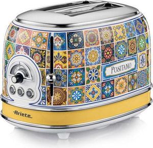 Ariete 0155/1P, 2 Scheibe(n), Mehrfarbig, Gelb, Metall, 815 W, 220-240 V, 50/60 Hz