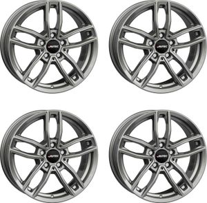 Autec MERCADOR ráfky 7.5x17 ET 42 5x112 Titanium silver 4-MC7517425075123 kompatibilní s Mercedes-Benz A B C CLA E GLA GLB SLC