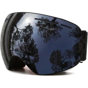 Skibrille Damen Herren, Schneebrille 100% UV-Schutz Skibrille für brillenträger, Anti-Nebel Snowboard Brille Ski Goggles