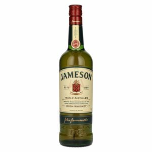 Jameson Triple Distilled Irish Whiskey 40 %  0,70 Liter