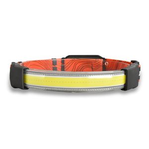 Superheller 240 Lumen Kopflampe 230° COB Sensor Stirnlampe Leichte IPX5 Wasserdichte Headlight für Joggen Angeln Laufen,(wiederaufladbar)