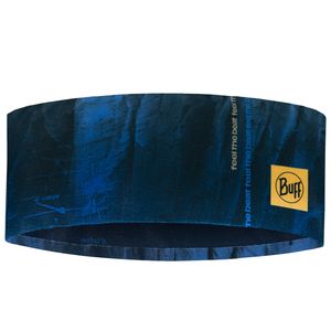 Szeroka opaska na głowę Buff CoolNet UV 1328297071000, opaska na głowę, unisex, ciemnoniebieska