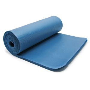 Wiltec Isomatte blau 180x60x1,5cm Schlafmatte für Camping und Festivals, extradicke Isoliermatte Camping rutschfeste Outdoor Isomatte zum Zelten