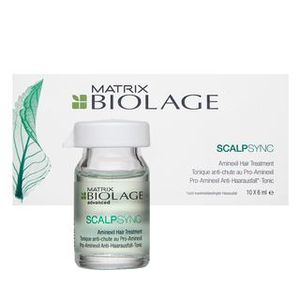 Matrix Biolage Scalpsync - Kúra proti vypadávaniu vlasov - 10 ampuliek - Nová formula