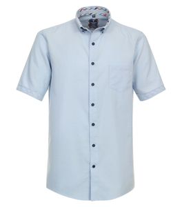Redmond - Comfort Fit - Herren Freizeithemd Kurzarm Hemd (241500999), Größe:6XL, Farbe:Blau (10)