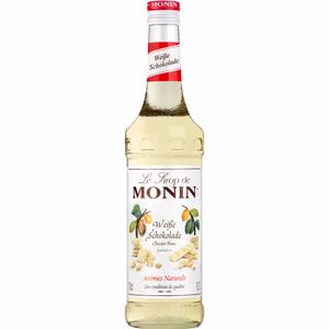 Monin Chocolat syrop z białego masła kakaowego słodki i delikatny 700ml