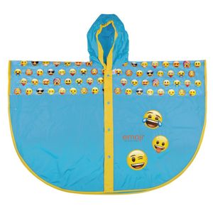 Regenponcho Kindet Regencape Regenschutz Emojis Größe 1