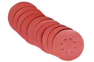 10x Schleifpapier für Exzenterschleifer Klett Ø 150 mm 8-Löcher Körnung 120