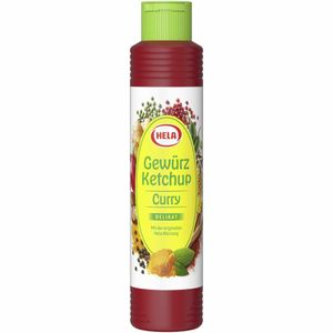 Hela Gewürz Ketchup Curry delikat mit lieblich würziger Note 500ml