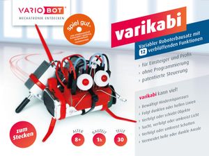 varikabi Der variable MiniBot als Steckbausatz