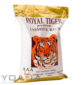 Royal Tiger 18kg Jasmin Duftreis Reis, ganz | AAA-Quality
