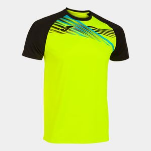 Joma Elite X T-Shirt, Gelb Flúor-Schwarz, S