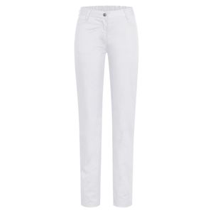 Greiff CARE Damen-Hose 5-Pocket-Style Arztpraxis & Pflege Regular Fit Polyester/Baumwollmix ® Weiß 42
