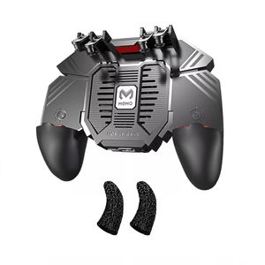 4000mAh Controller mit 2 Gaming Handschuhen PUBG Fortnite Call of Duty Mechanischer Trigger, Akku, Telefonkühler