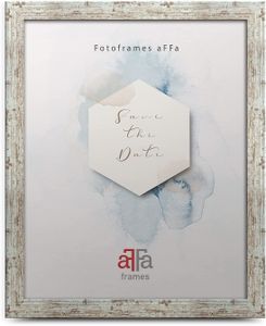 aFFa frames, Hekla, Bilderrahmen aus MDF, Fotorahmen, Wechselrahmen, Rechteckig, mit Acrylglasfront, Taupe, 40x60 cm