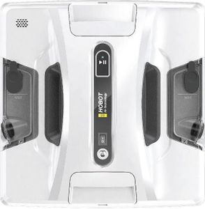 Hobot 2S Fensterputzroboter mit Ultraschall-Sprühsystem, 2 Wasserkammern, Fernbedienung und Sprachassistent. Lautstärke 64 dB