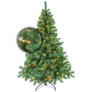 Künstlicher Weihnachtsbaum Tannenbaum Christbaum grün Excellent Trees LED Stavanger Green 120 cm mit Beleuchtung, 160 Lämpchen beleuchtet