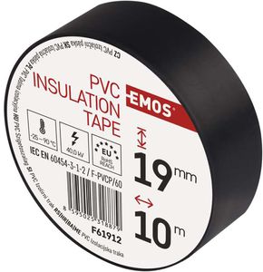 Emos Isolierend Klebeband PVC 19mm / 10m black