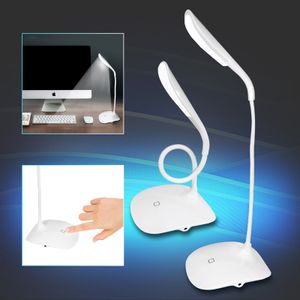 Schreibtischlampe Touch mit 14 SMD LEDs und flexiblem Schwanenhals Eaxus