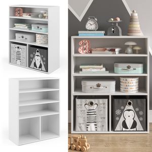 Vicco Kinderregal Luigi für 2 Faltboxen Bücherregal Spielzeugregal Aufbewahrung Regal Vicco Kinderregal Luigi für 2 Faltboxen Bücherregal Spielzeugregal Aufbewahrung Regal