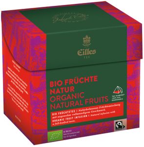 EILLES TEE Tea DiamondFRÜCHTE NATUR im Pyramidenbeutel, 20er Box EILLES TEE Tea DiamondFRÜCHTE NATUR im Pyramidenbeutel, 20er Box