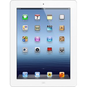 Apple iPad (3rd Generation)MD371FD/A 24,6 cm (9,7 Zoll) (IPS-Technologie (In-Plane-Switching)) 64 GB Tablet-PC - 4G - Apple A5X Prozessor - Weiß - iOS 5 - Multi-Touch 2048 x 1536 Display - Bluetooth - LED Hintergrundbeleuchtung - LTE, UMTS, HSPA+, HSPA, EDGE, DC-HSDPA - Slate