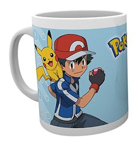Pokemon - Tasse »Ash« Kaffeetasse Teetasse Kaffeekrug Krug Becher