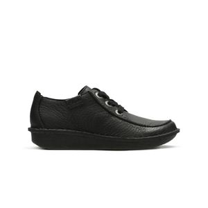 Clarks Funny Dream - Schwarz Fettleder Größe: 36.5 Normal