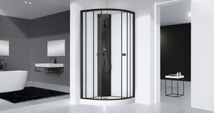 Kompletny prysznic Marwell Kompletny prysznic Prime Style czarno/bia?y 85x85x198 - gotowy prysznic w komplecie z wann? akrylow? i armatur? - szk?o bezpieczne hartowane 4 mm Kompletny prysznic Marwell Kompletny prysznic Prime Style czarno/bia?y 85x85x198 - gotowy prysznic w komplecie z wann? akrylow? i armatur? - szk?o bezpieczne hartowane 4 mm