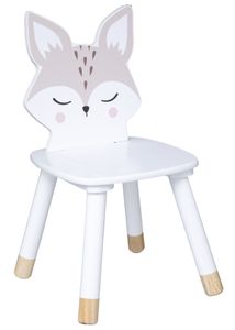 Dětská židle LIŠKA s borovicovými nohami, 52,5 cm