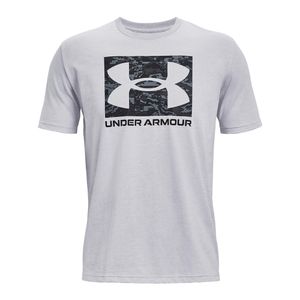 Under Armour Ua Abc Camo Boxed Logo Ss 011 011 Mod Gray Light Heather S