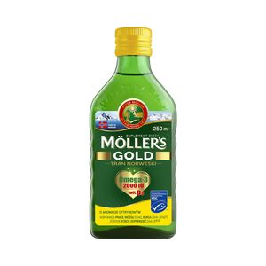 Nórsky rybí olej Gold 250 ml MOLLER'S MOLLERS
