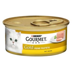 Gourmet Gold Pate Katzenfutter 12 x 85 g Huhn