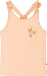 Tank top dziecięcy jasnopomarańczowy 140